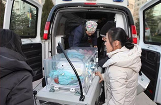 昭觉县妇婴监护型护送